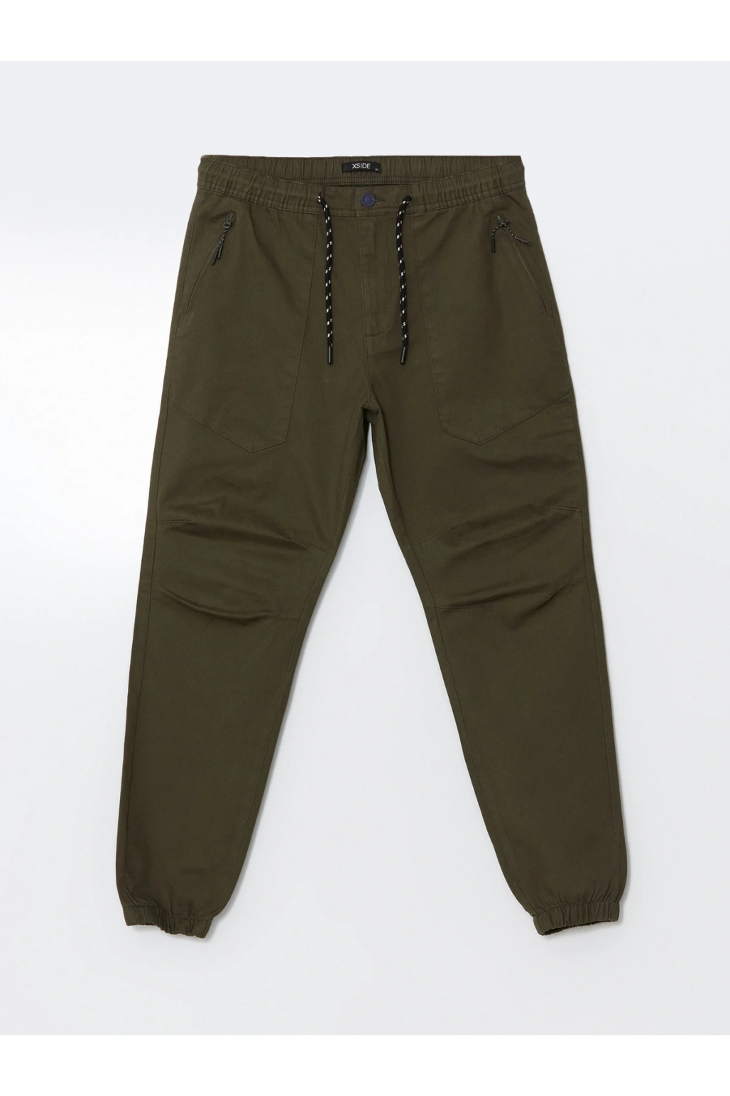 Standart Kalıp Gabardin Erkek Jogger Pantolon