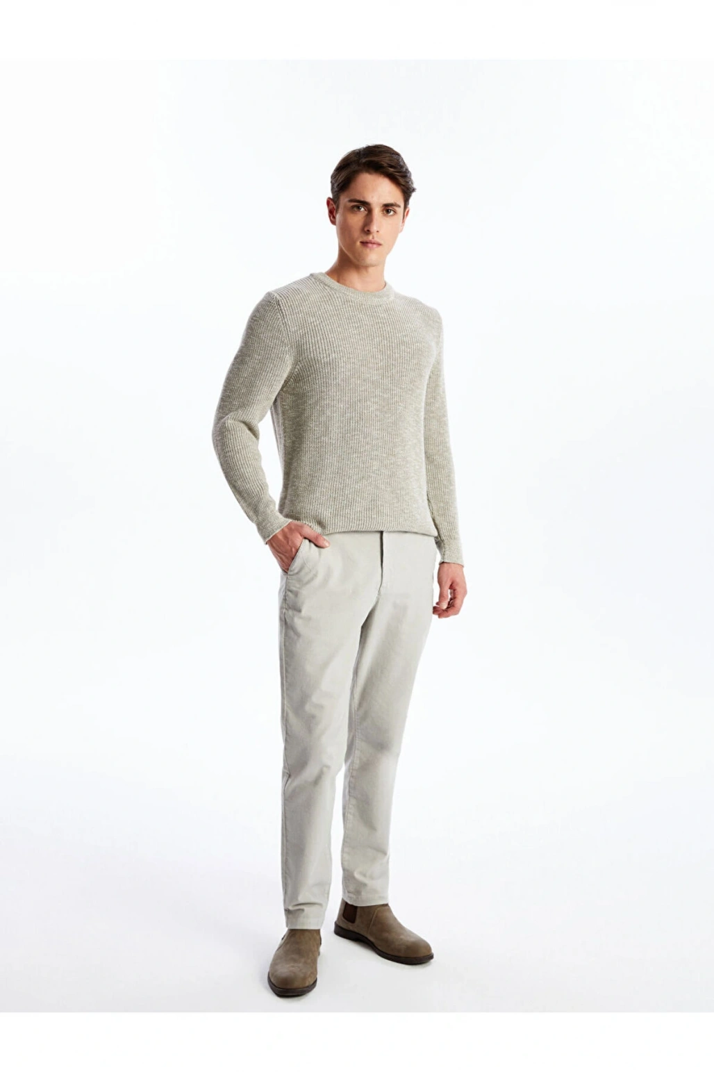 Standart Kalıp Kadife Erkek Pantolon