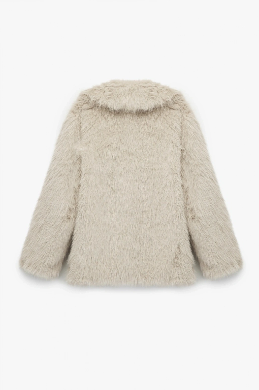 Suni Kürk Kaban Kruvaze Uzun Kollu