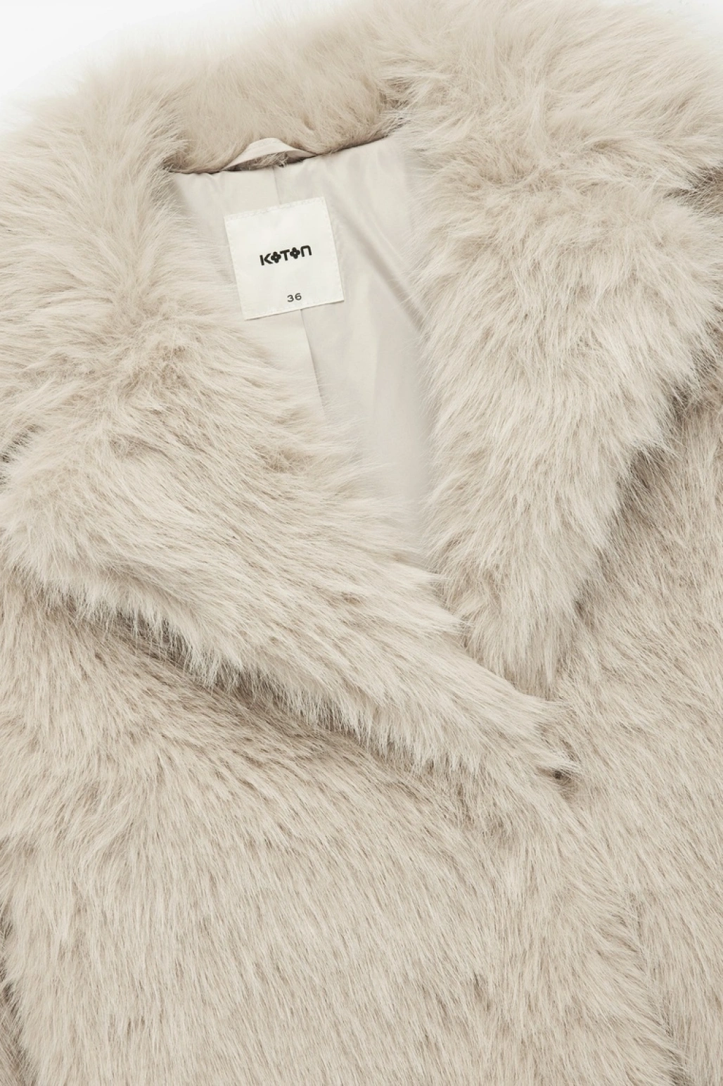 Suni Kürk Kaban Kruvaze Uzun Kollu