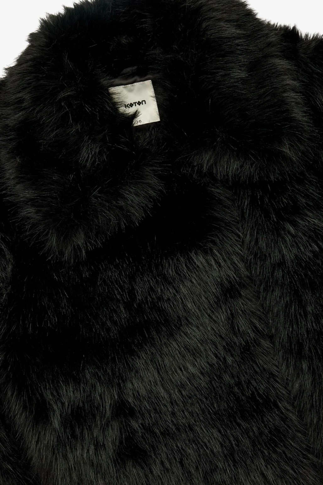 Suni Kürk Mont Uzun Kollu Crop