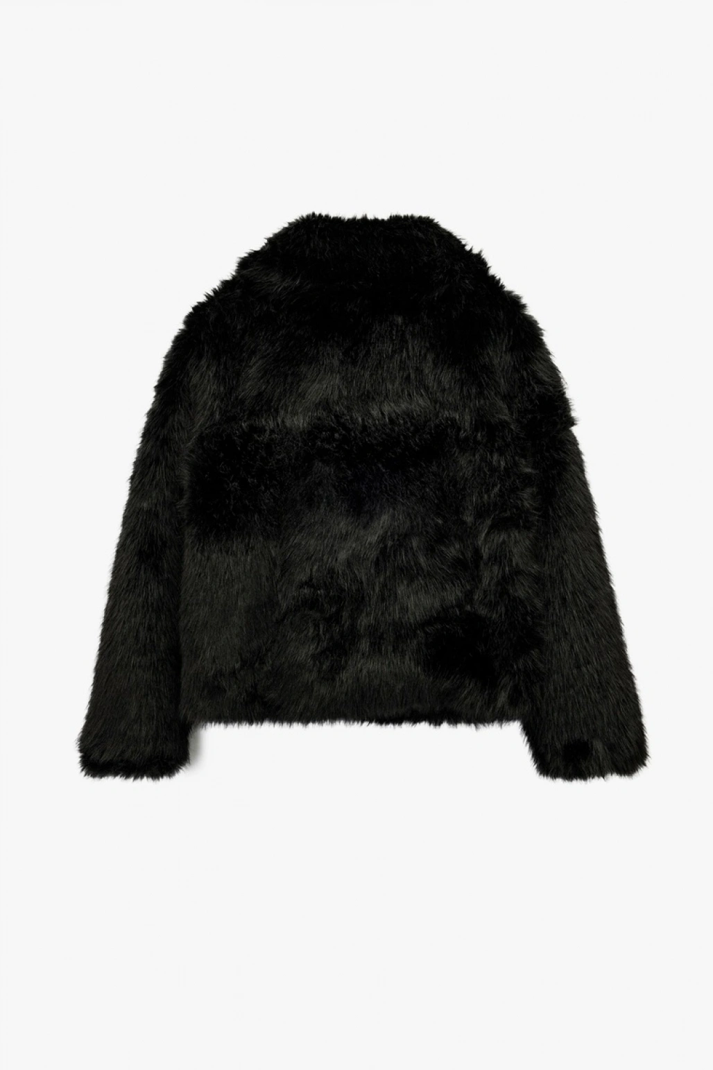 Suni Kürk Mont Uzun Kollu Crop