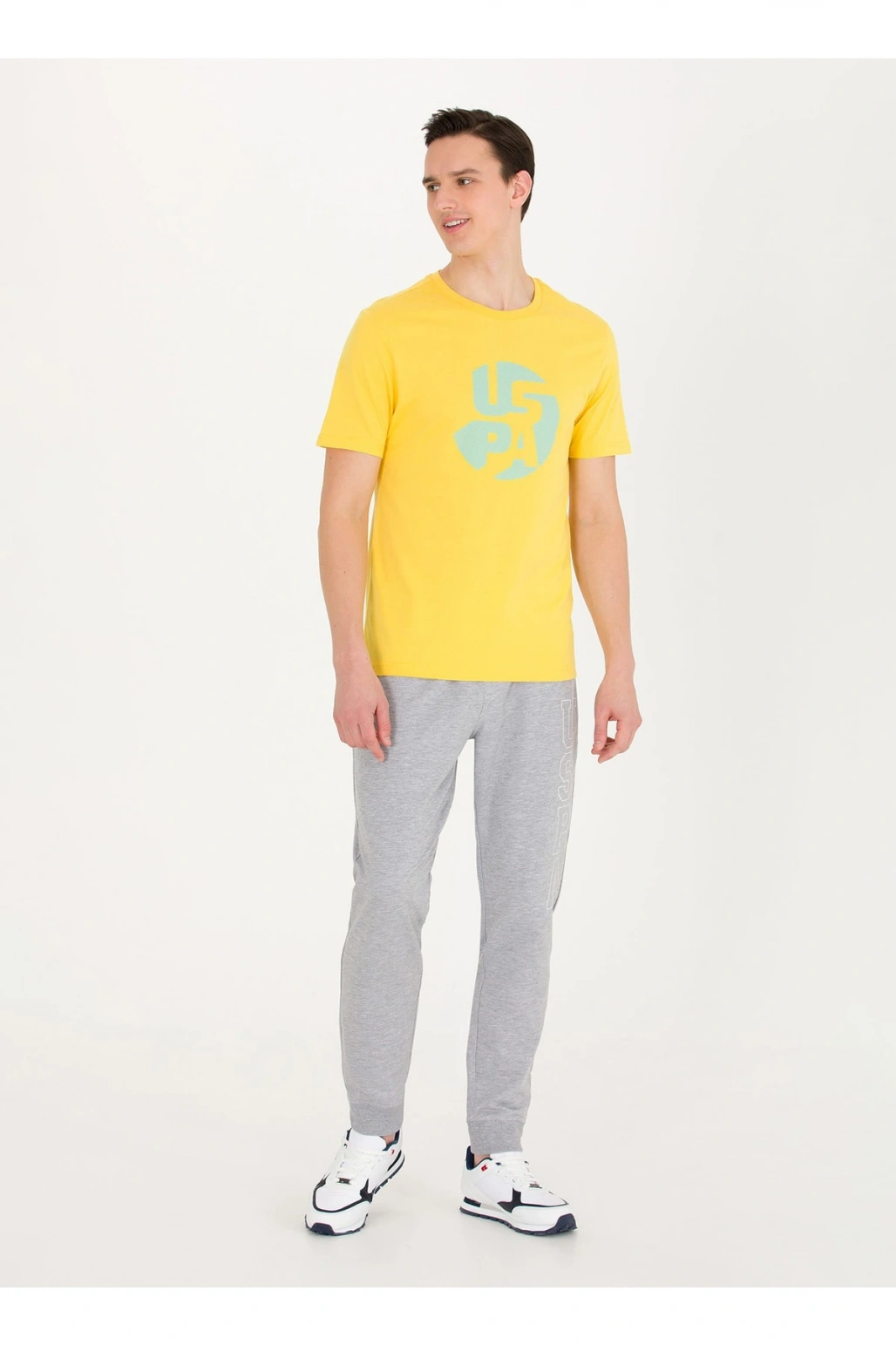 T-shirt, Xs, Koyu Sarı