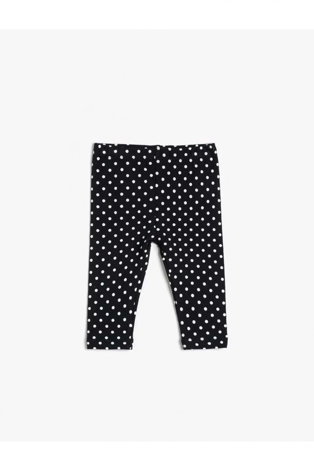 Tayt Beli Lastikli Puantiyeli Pamuklu