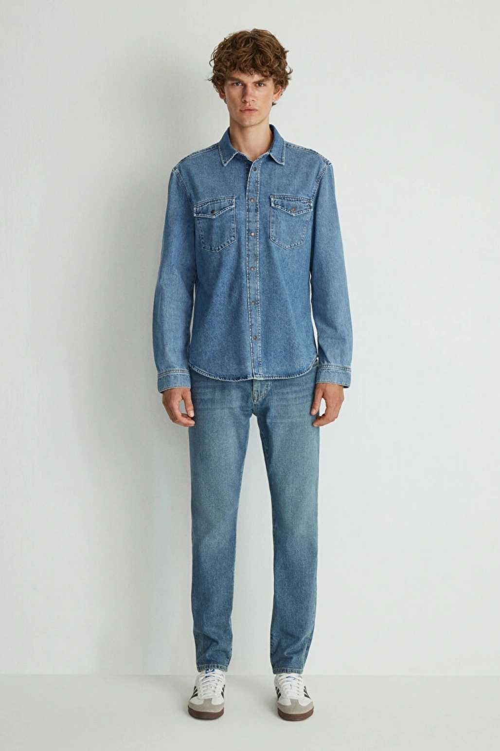 Ted Indigo Mavisi Jean Gömlek