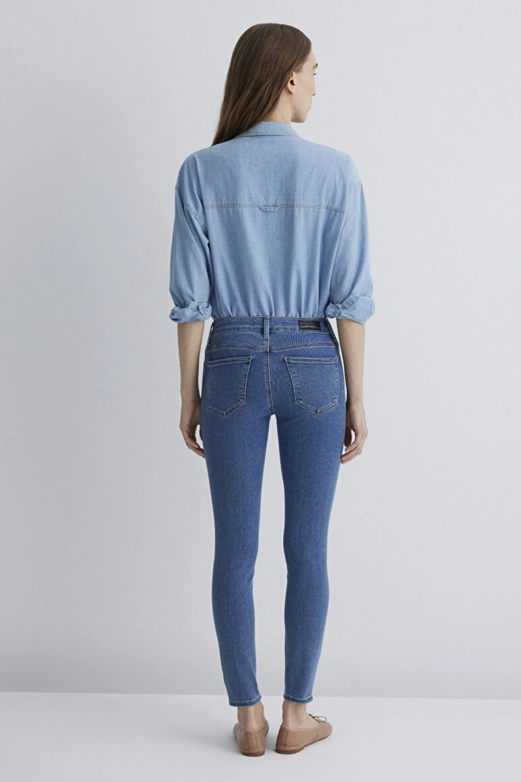 Tess Gold Luxury Vintage Indigo Mavisi Jean Pantolon