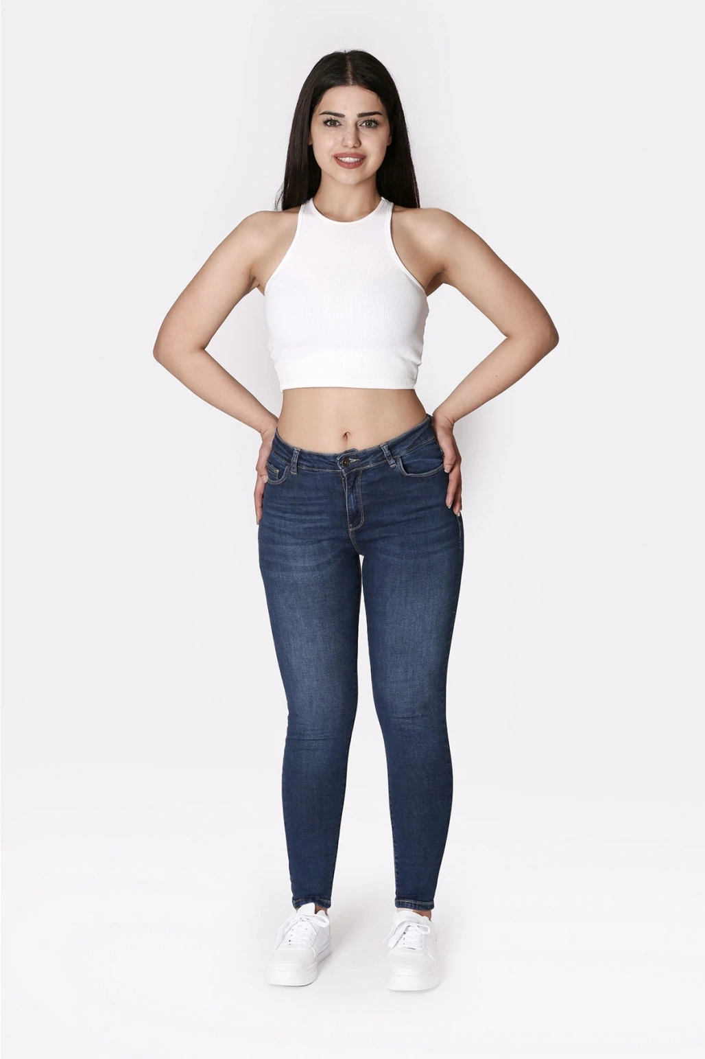 Trisiss Fashıon Frıends Kadın Jean Pantolo K.mavi