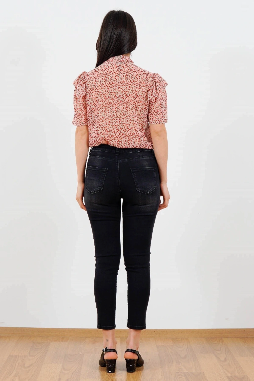 Trisiss Fashıon Frıends Kadın Jean Pantolo Siyah