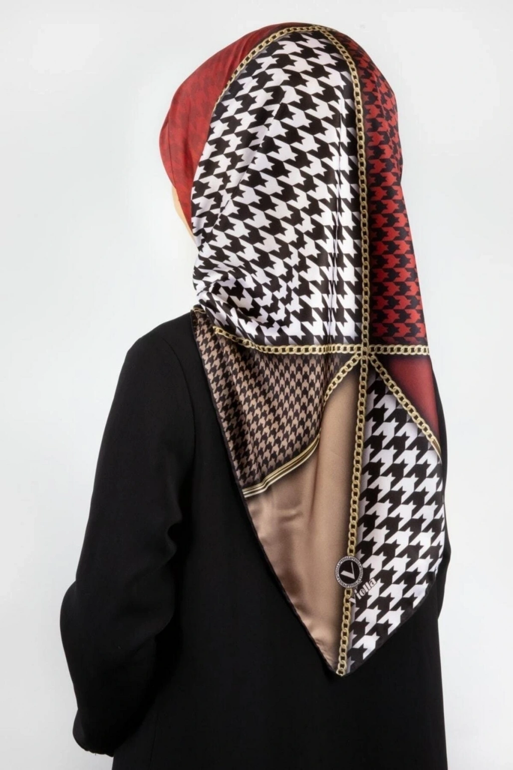 Twill Eşarp - Bordo