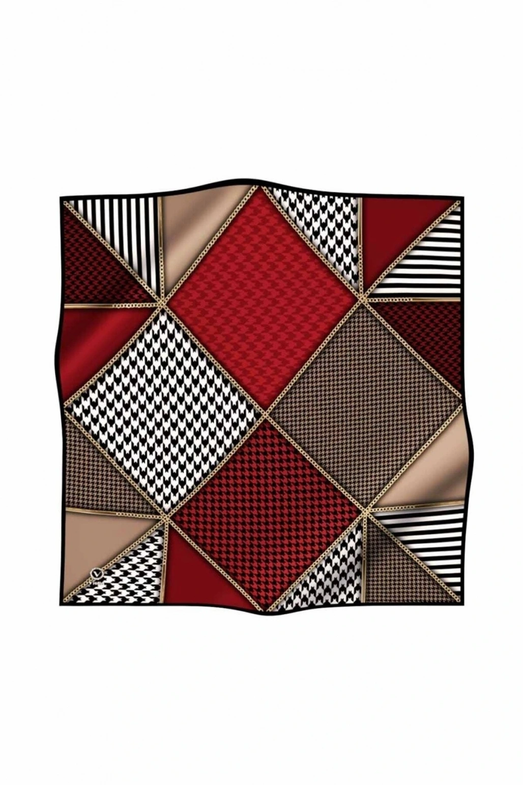 Twill Eşarp - Bordo