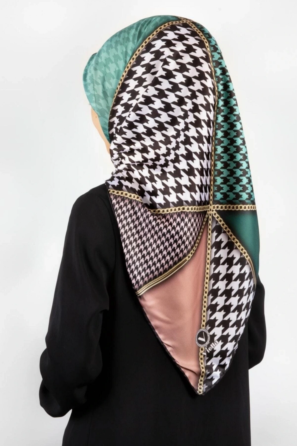 Twill Eşarp - Petrol Yeşili