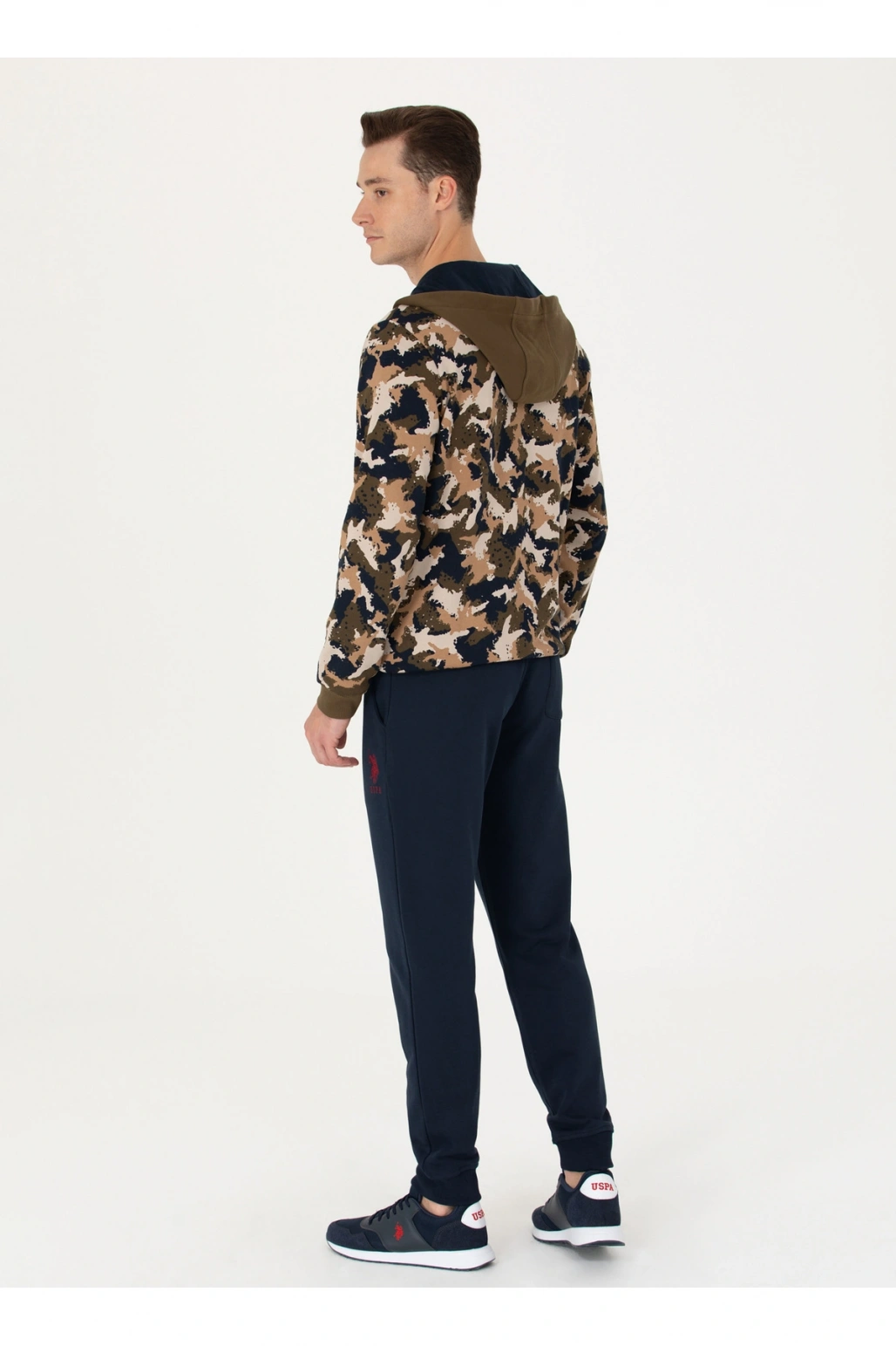 U.S. Polo Assn. U.S. Polo Assn. Normal Bel Slim Fit Lacivert Erkek Eşofman