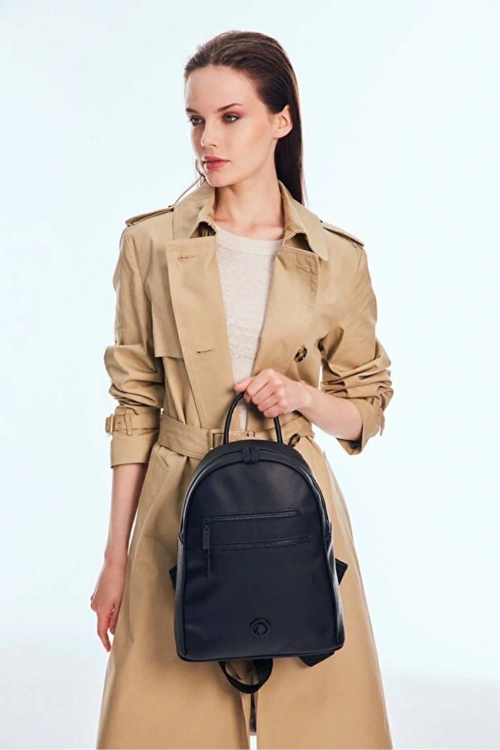 U.S. Polo Assn. Sıyah Kadın Sırt Çantası