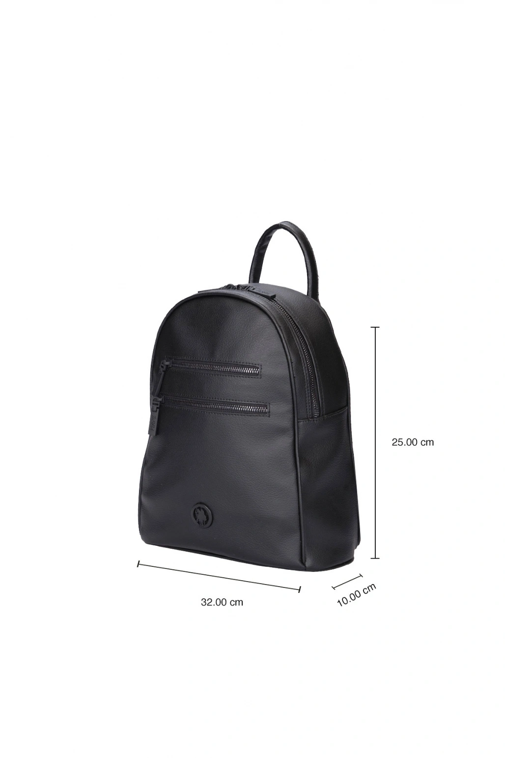 U.S. Polo Assn. Sıyah Kadın Sırt Çantası