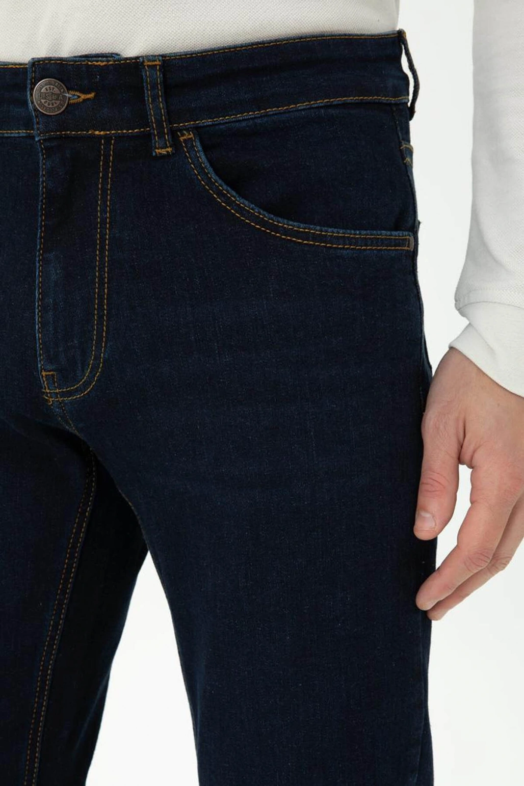 U.S. Polo Assn. U.S. Polo Assn. Luther-A-U Mavi Erkek Jean Pantolon