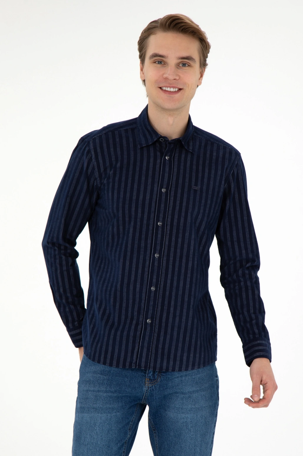 U.S. Polo Assn. U.S. Polo Assn. Erkek Dokuma Gömlek