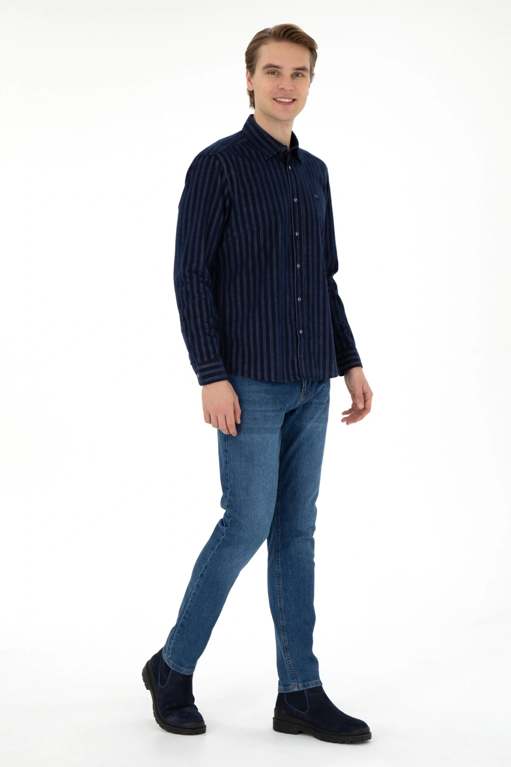 U.S. Polo Assn. U.S. Polo Assn. Erkek Dokuma Gömlek