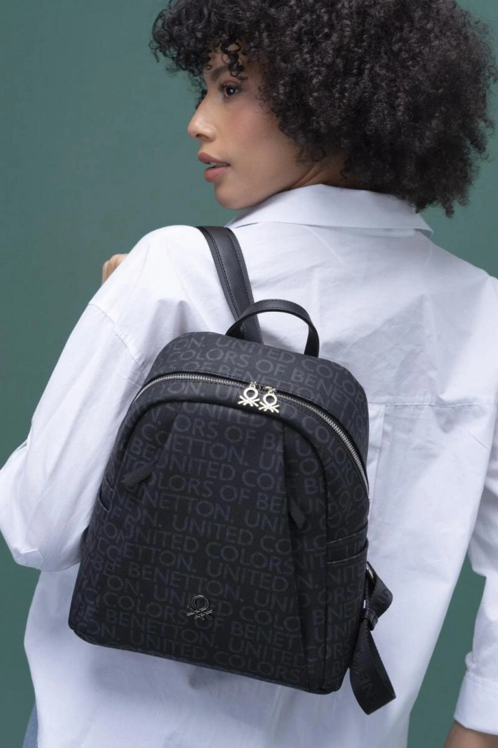 United Colors Of Benetton Kadın Sırt Çantası BNT_1281 Siyah