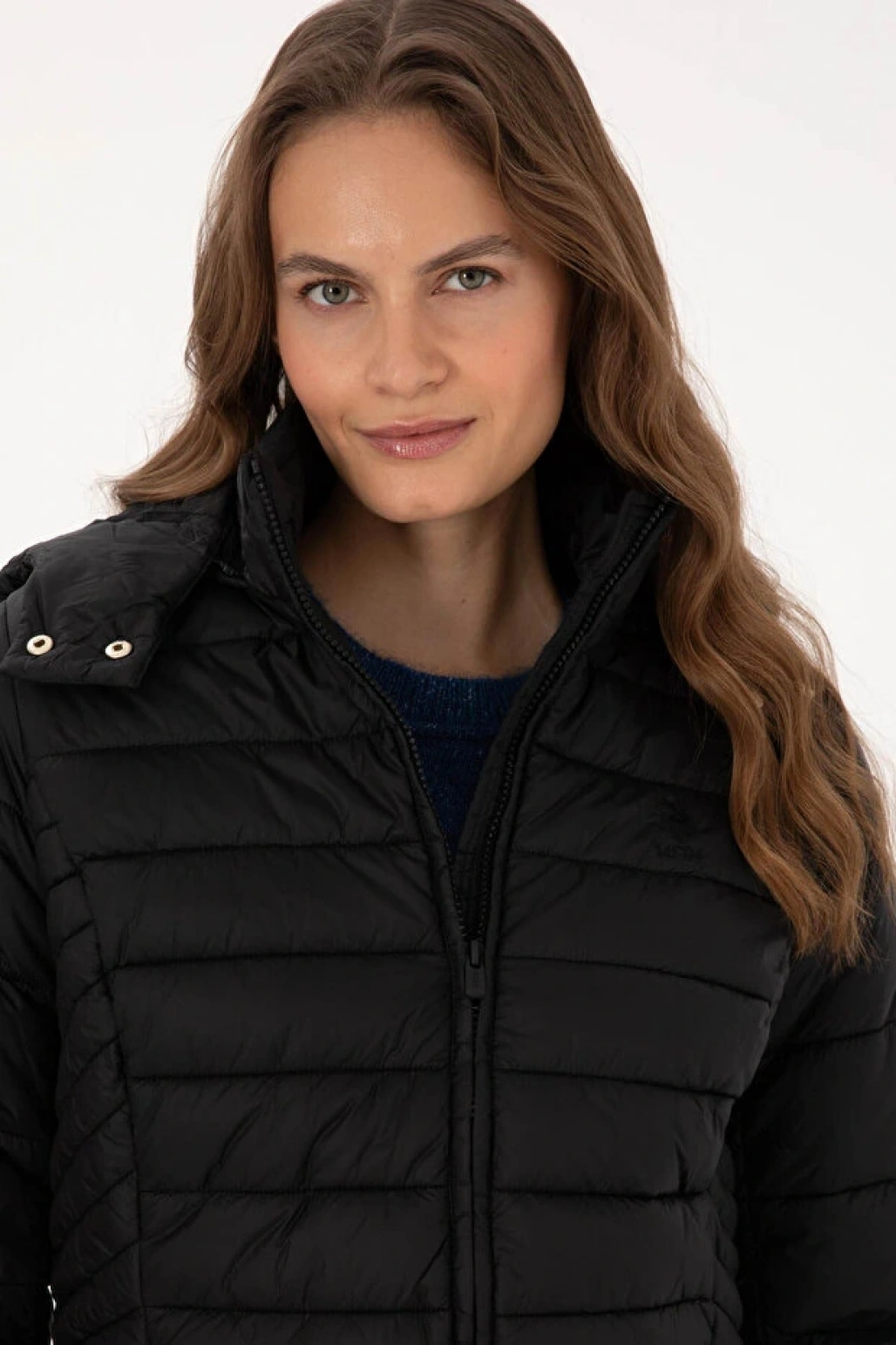 U.S. Polo Assn. Arancıa25K Siyah Kadın Mont