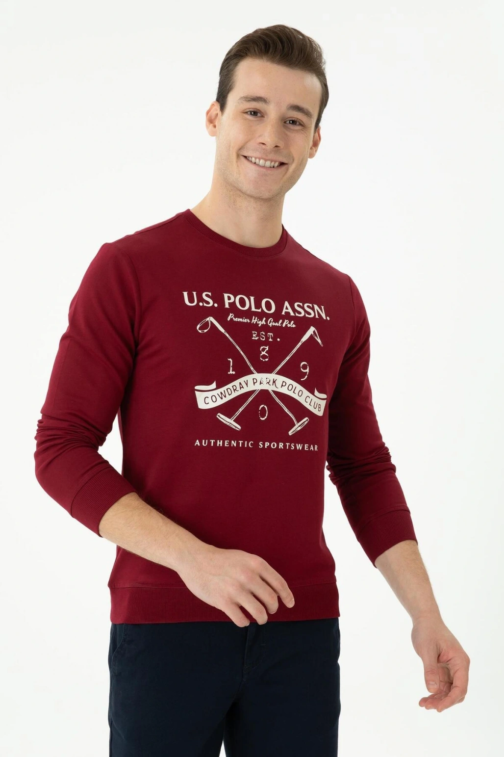 US POLO ASSN ERKEK SWEAT SHIRT G081GL082-000-1668120