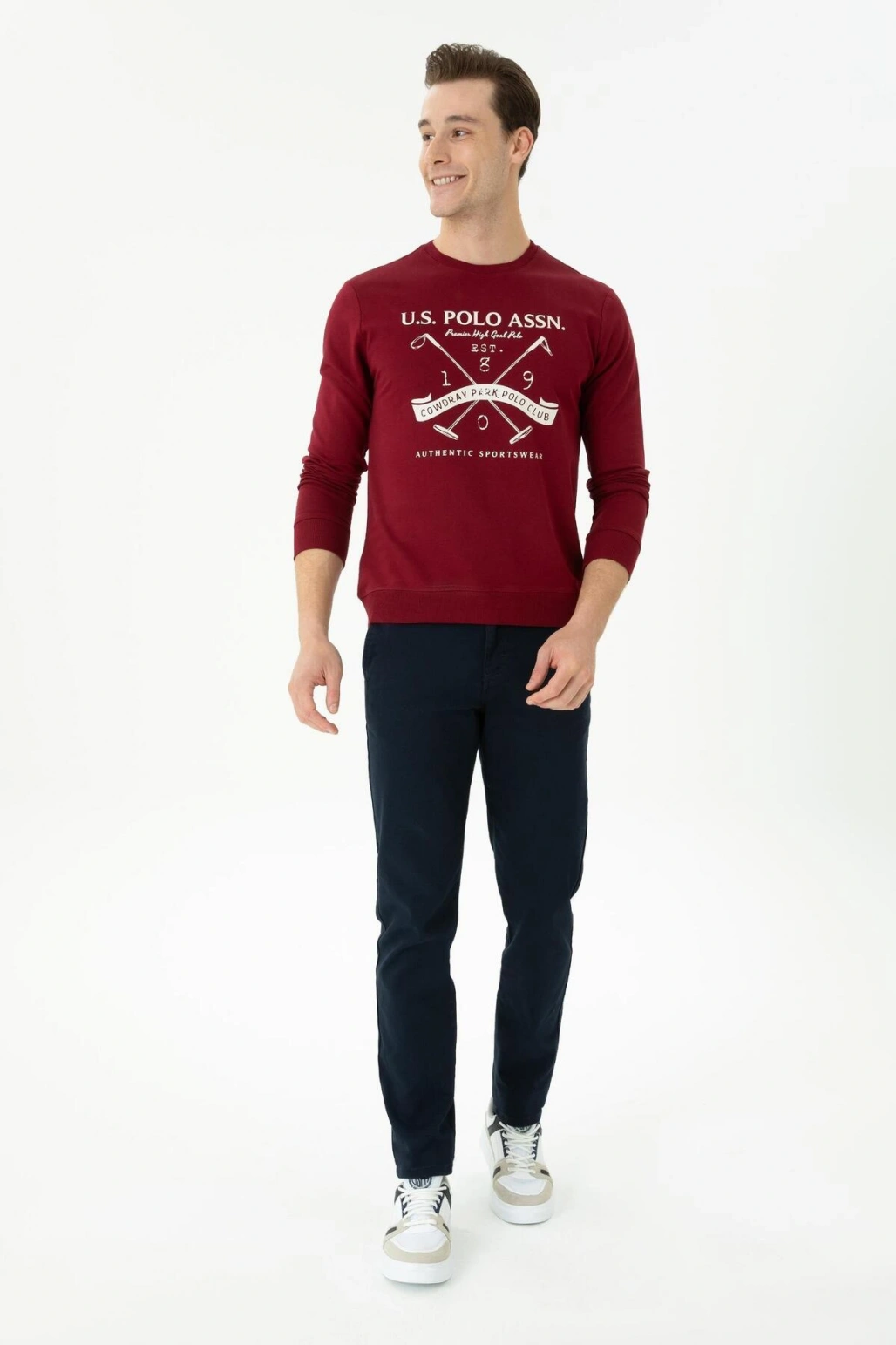 US POLO ASSN ERKEK SWEAT SHIRT G081GL082-000-1668120