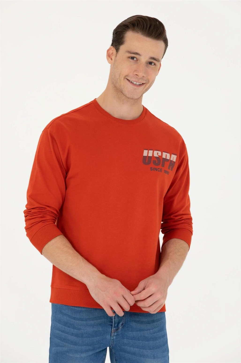 Us Polo Assn G081Gl082-1667755-Fw Erkek Comfort Sweatshirt