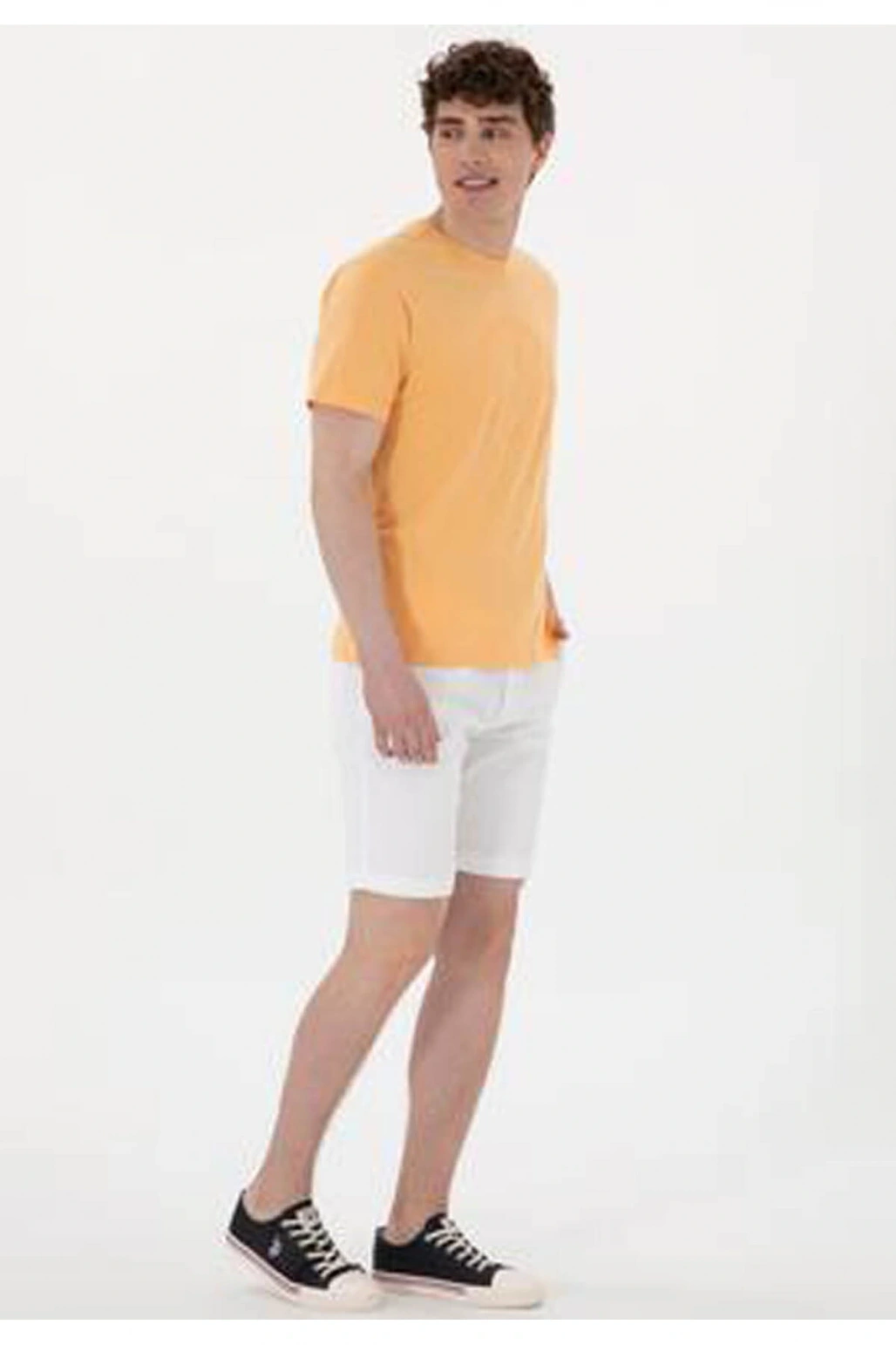 U.S. Polo Assn. Gaston Turuncu Erkek T-Shirt 2107294