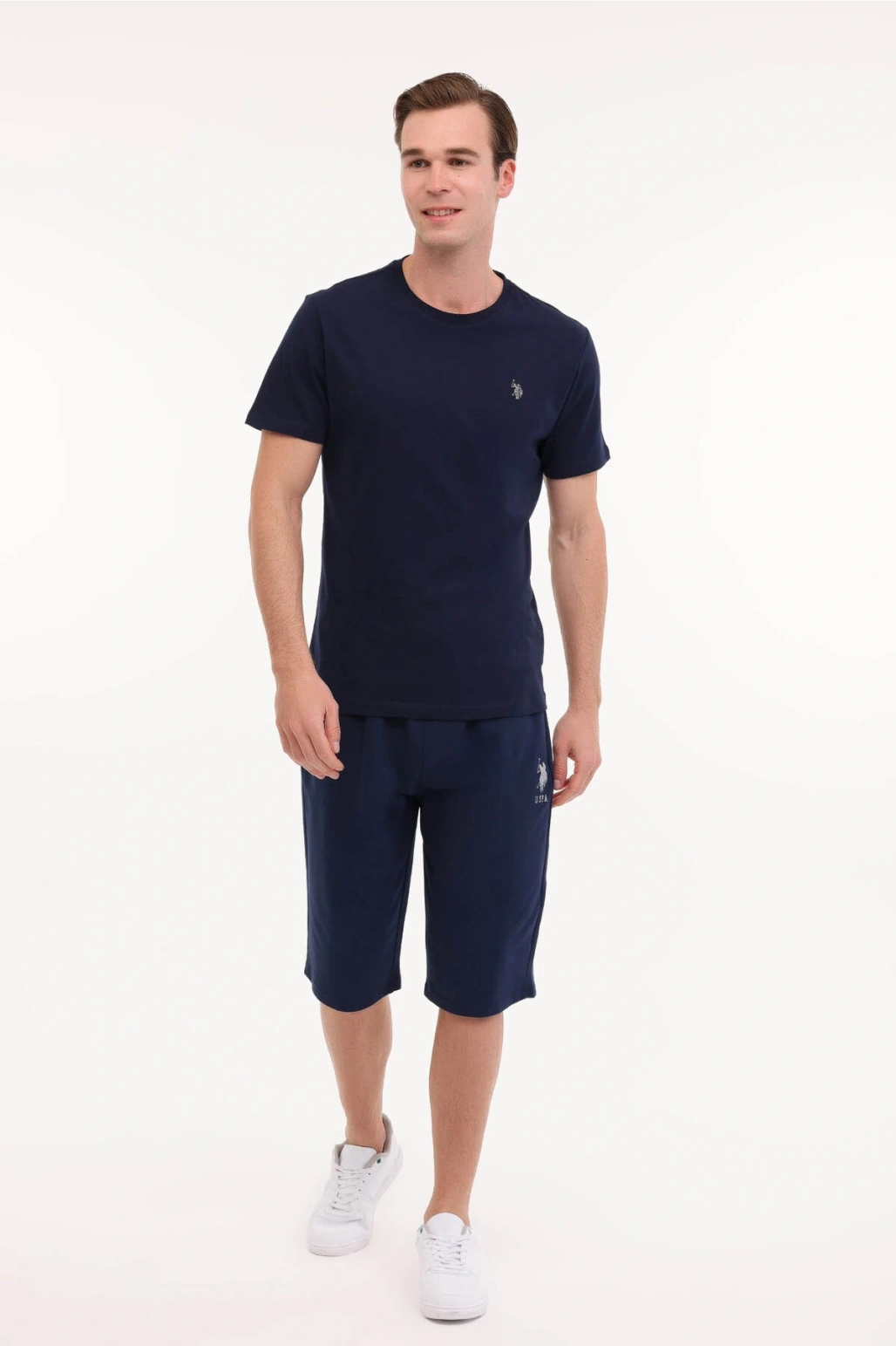 U.S. Polo Assn. Gts01Iy025 Lacivert Erkek T-Shirt 2084591