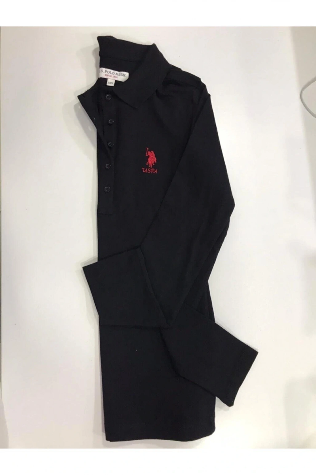 U.s Polo Assn. Kadın Siyah Basic Sweatshırt