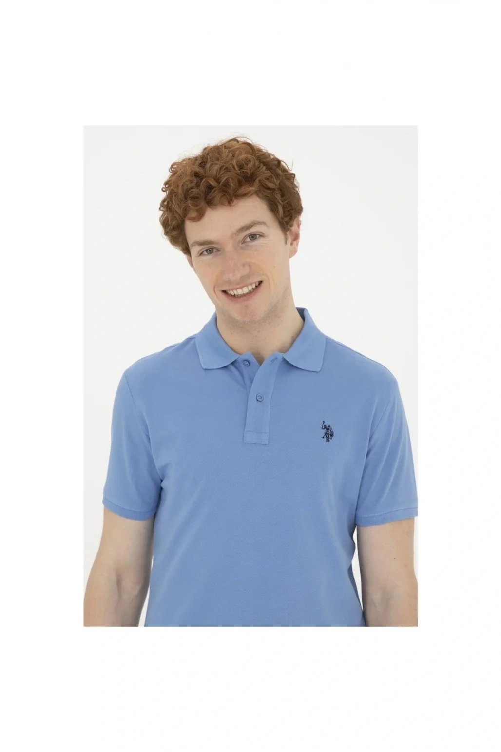 U.S. Polo. Assn. Mavi Erkek T-shirt