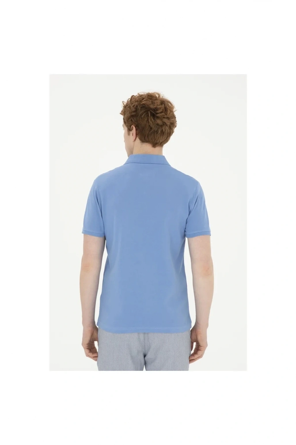 U.S. Polo. Assn. Mavi Erkek T-shirt