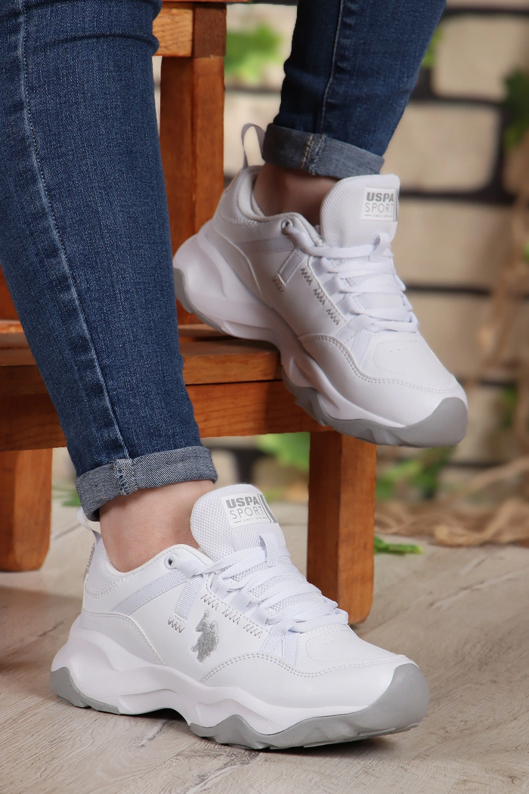 U.S. Polo Assn. Misty 4Fx Comfort Taban Cilt Kadın Sneaker