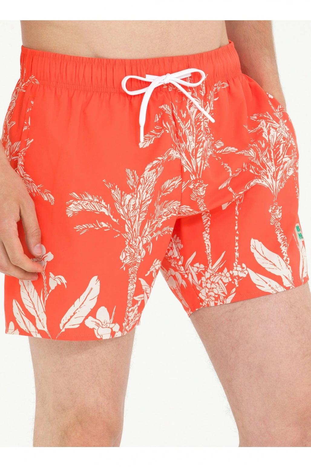 U.S. Polo Assn. Turuncu Erkek Şort Mayo LAHEY