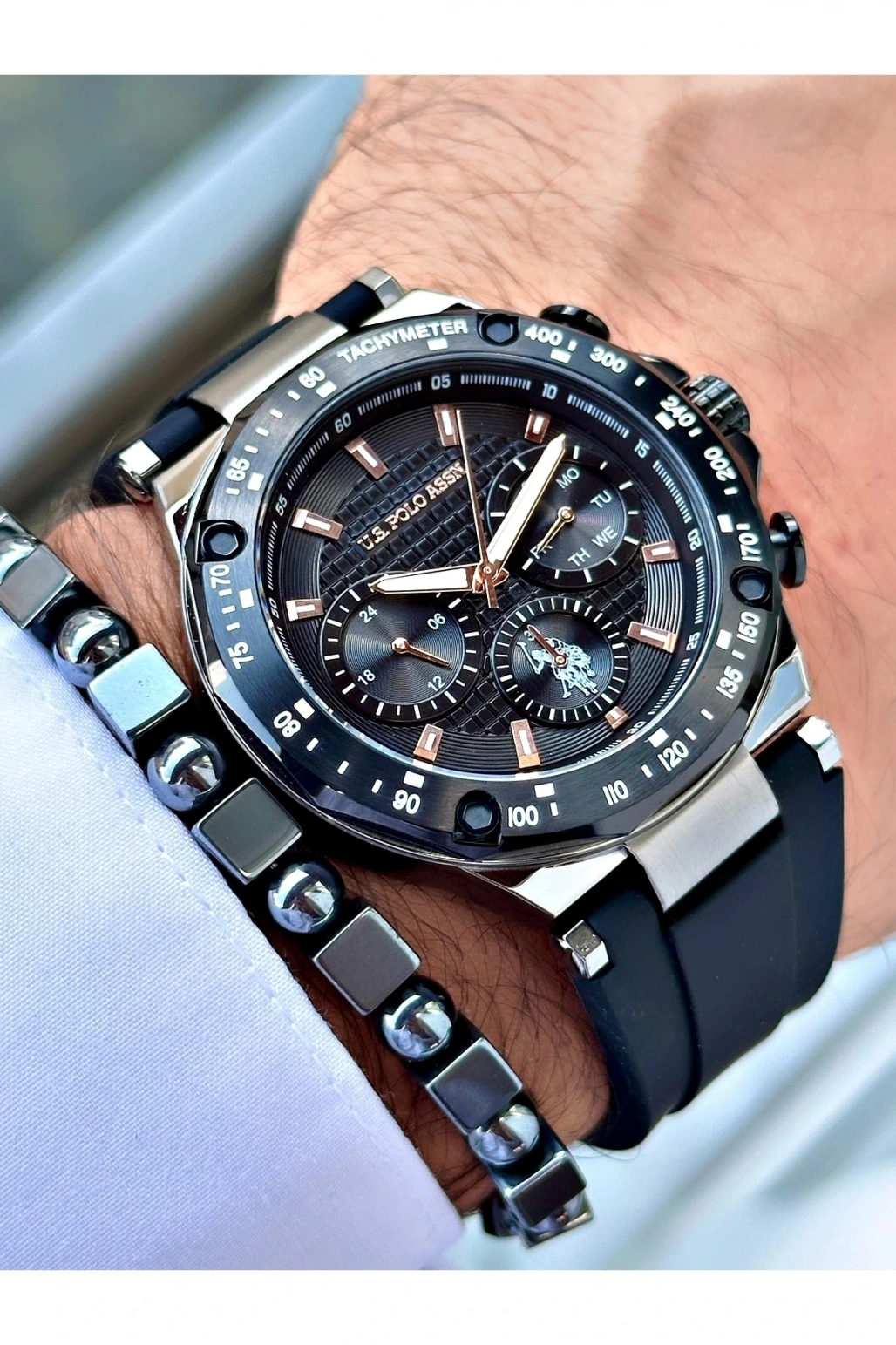 U.S. Polo Assn. USPA1076-01 Erkek Kol Saati