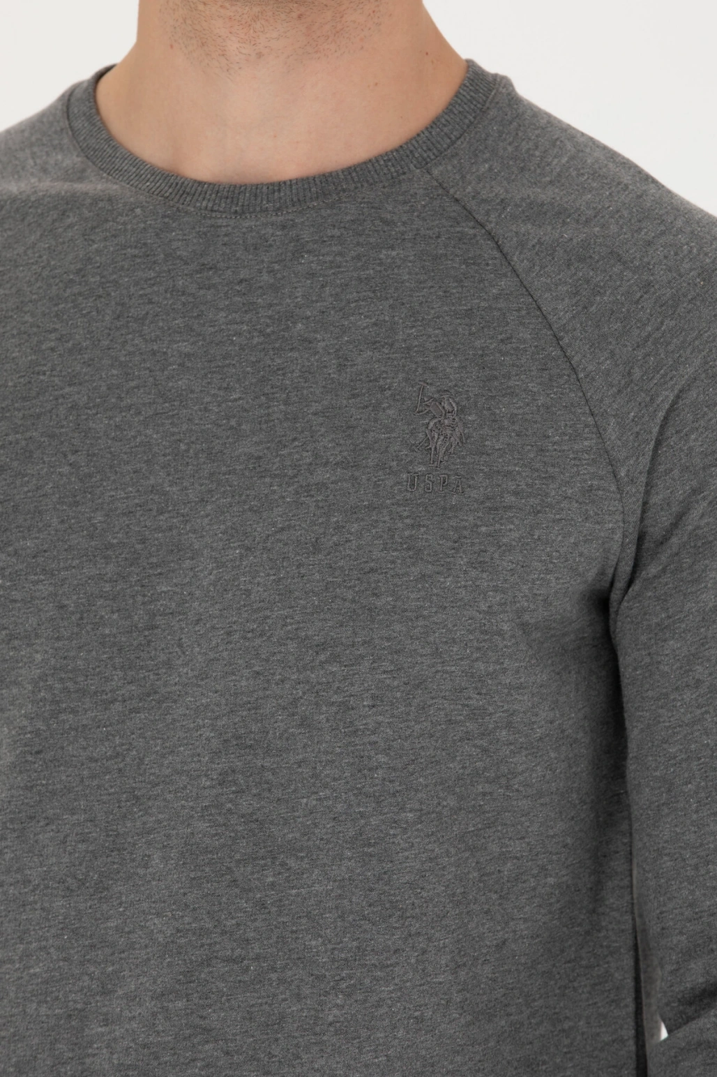 U.S. POLO ERKEK O YAKA SPOR REGULAR FİT SWEATSHIRT G081SZ082.000.1639130 GRARDOS