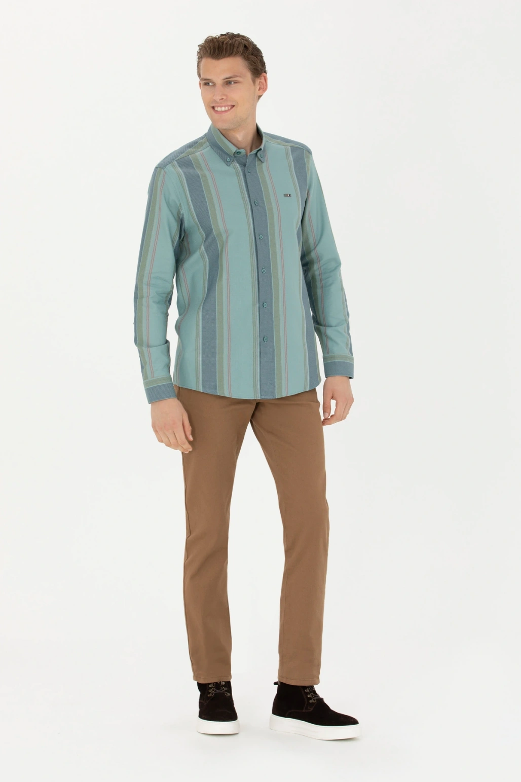 U.S. POLO ERKEK SLİMFİT SPOR CHINOS PANTOLON G081GL078.000.1827454 GIRNO