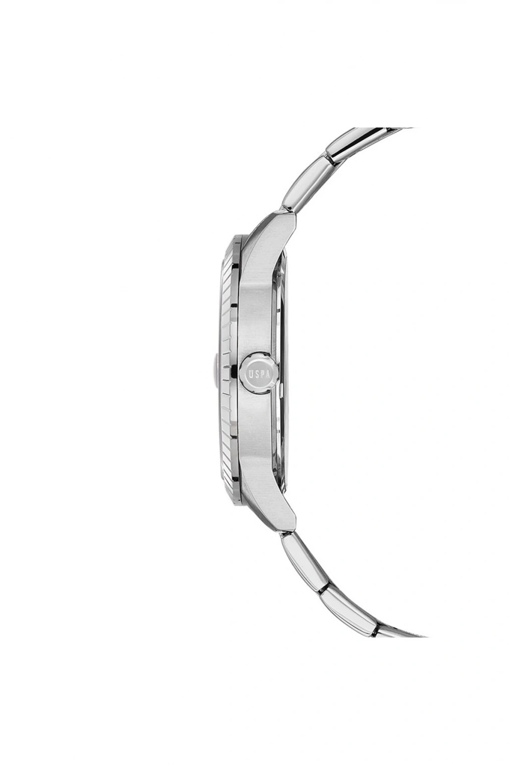 Uspa1042-01 Quartz Çelik Gri Lacivert Kadran 43 Mm Erkek Kol Saati