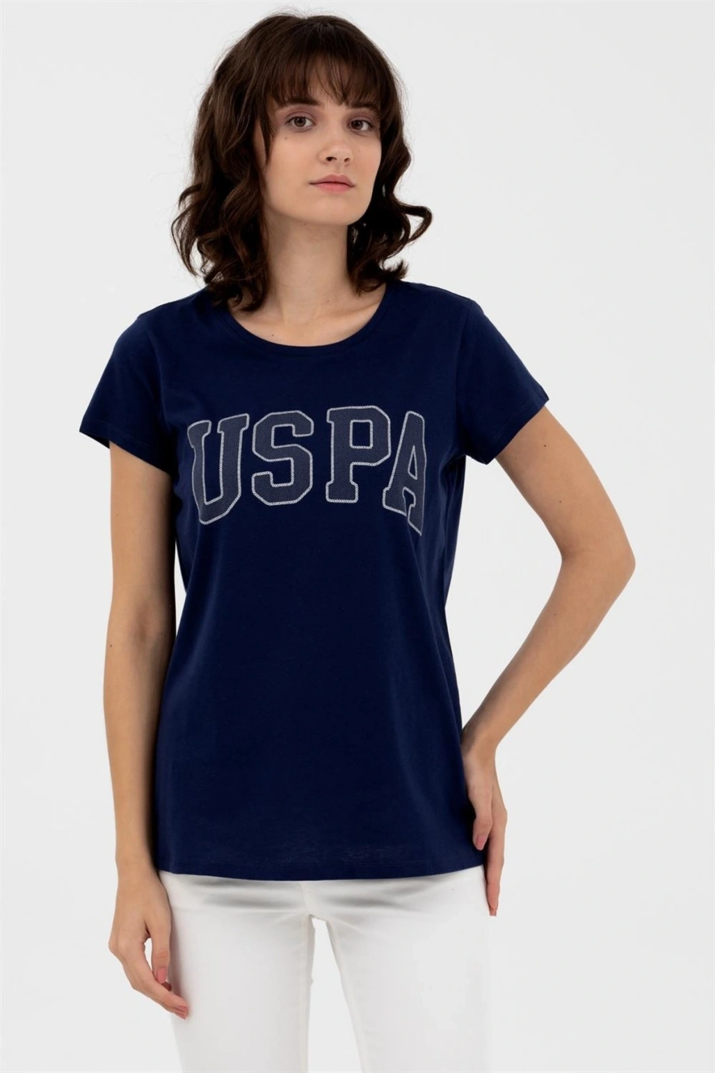 U.s.polo Assn Kadın Gean23 Uspa Baskılı Tshirt 1567304
