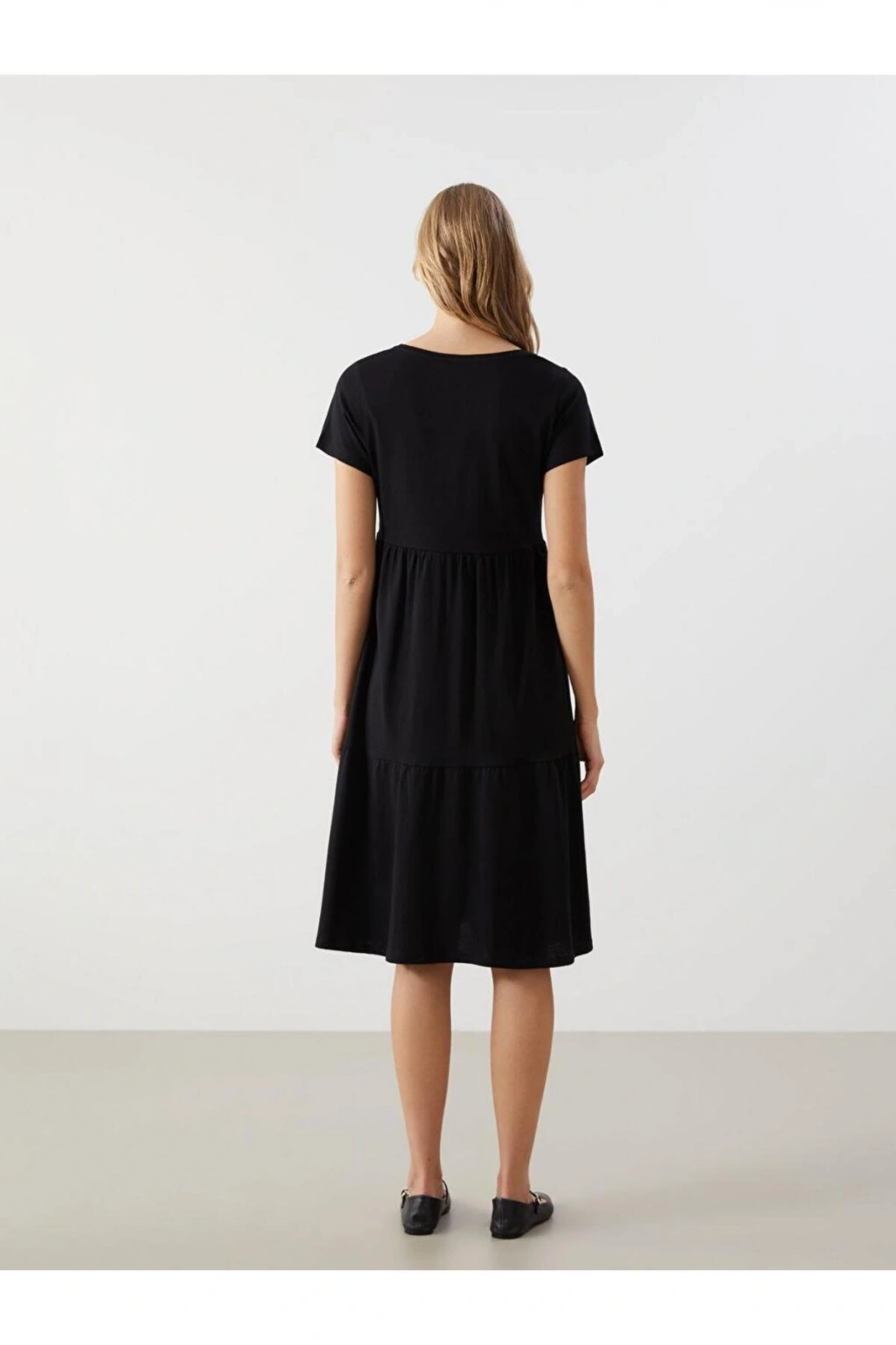 V Yaka Kadın Elbise (S5)