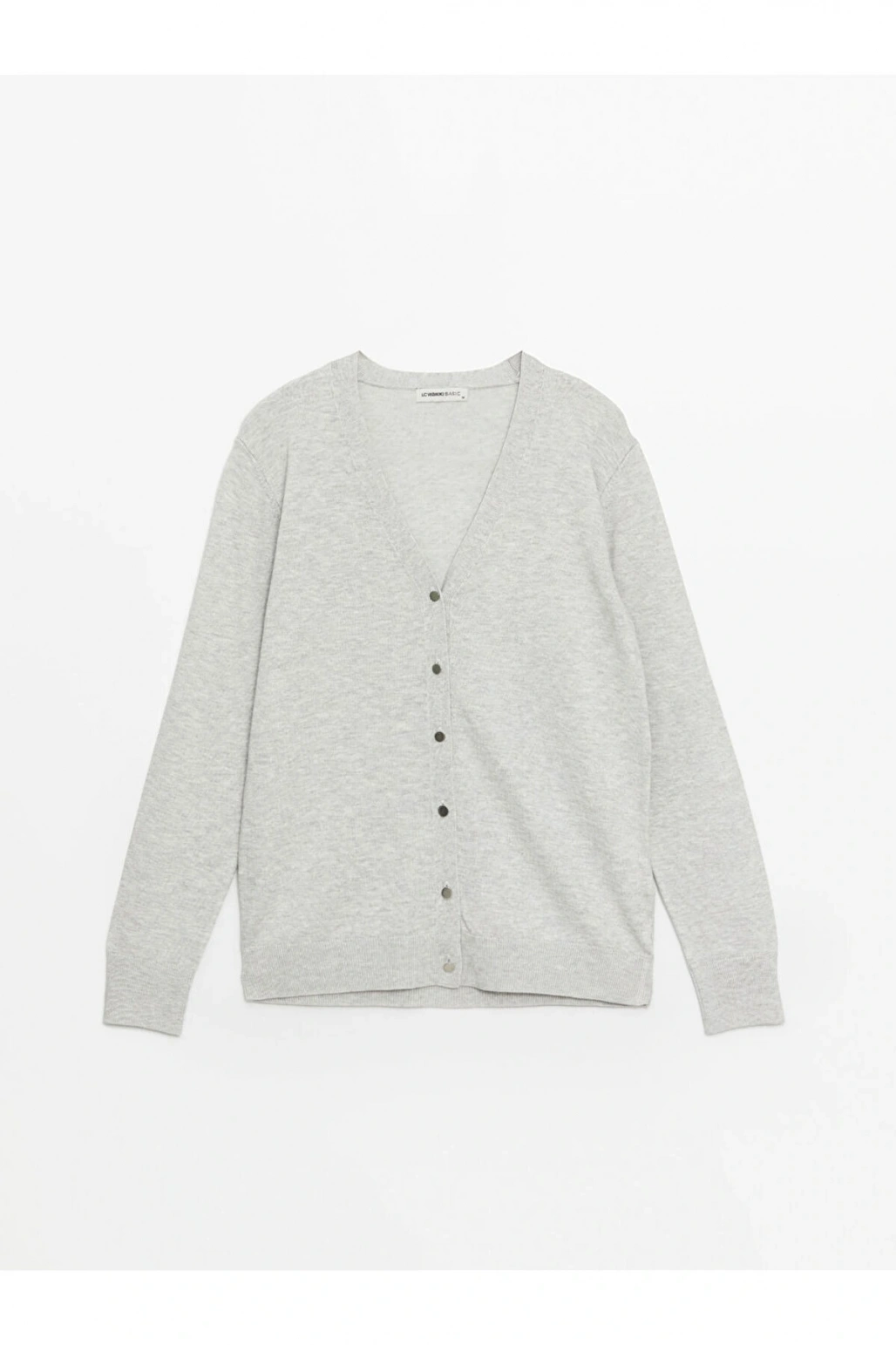 V Yaka Kadın Triko Hırka