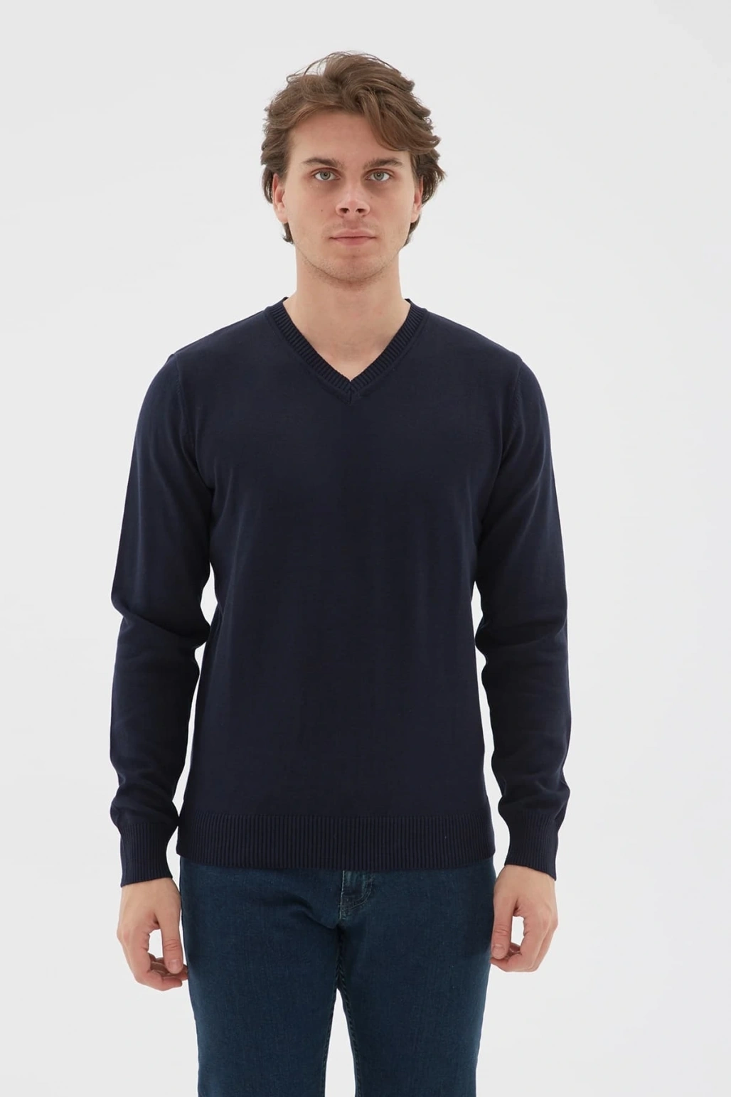 V Yaka Kazak Lacivert / Navy