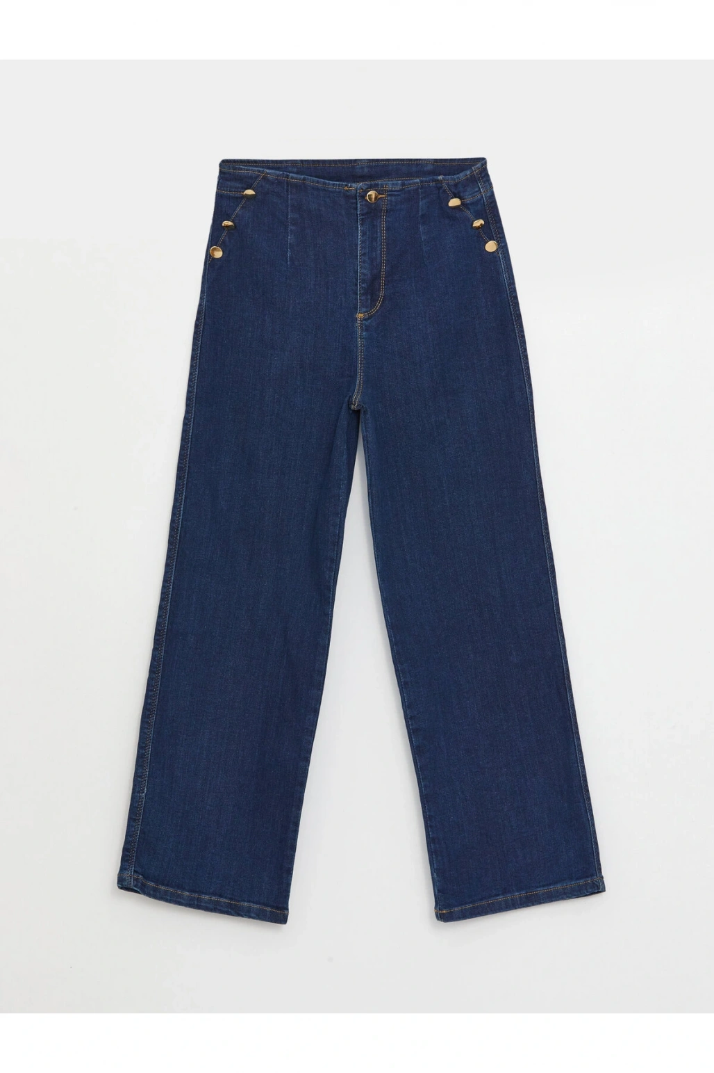 Wideleg Kız Çocuk Jean Pantolon