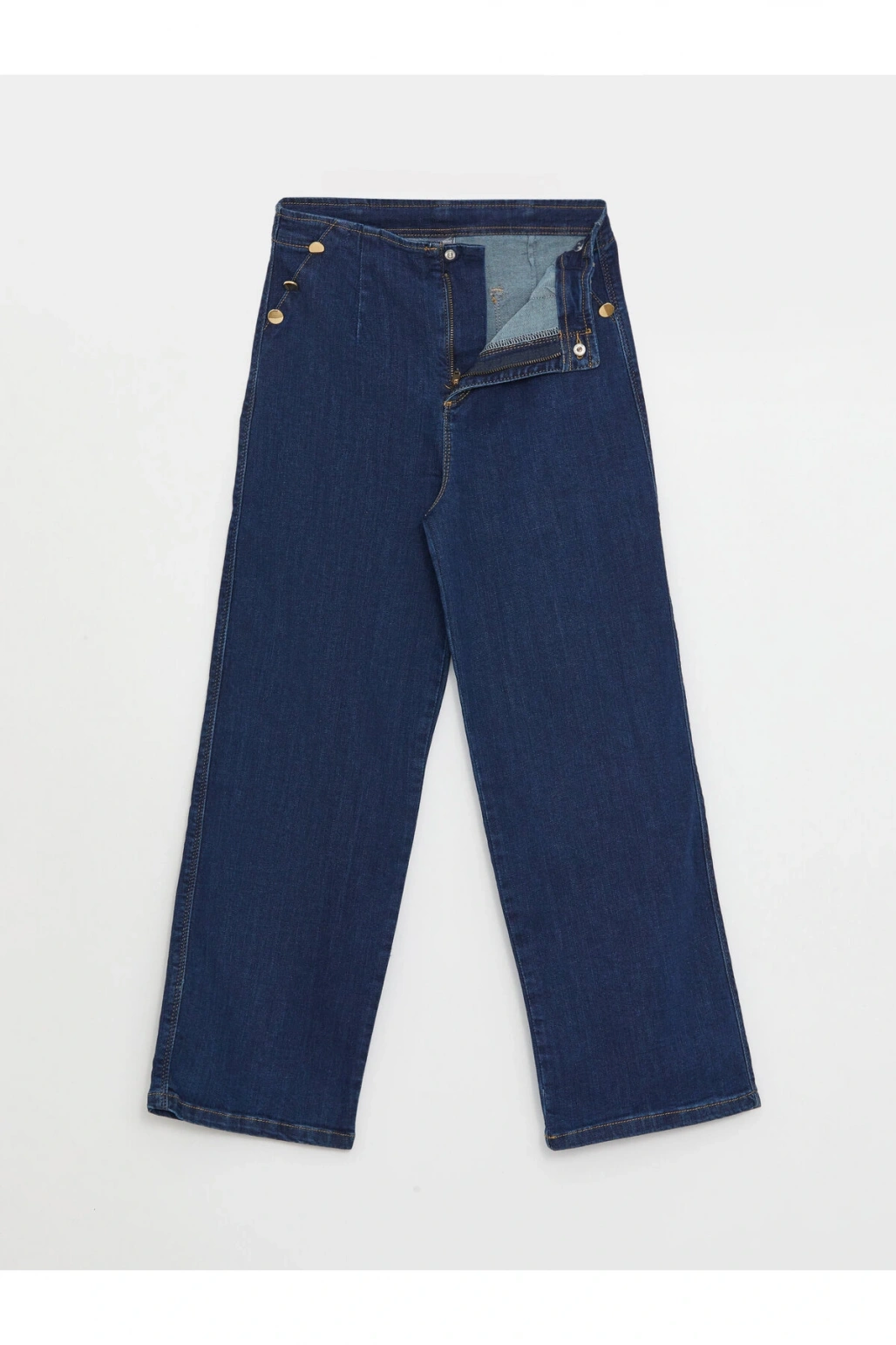 Wideleg Kız Çocuk Jean Pantolon