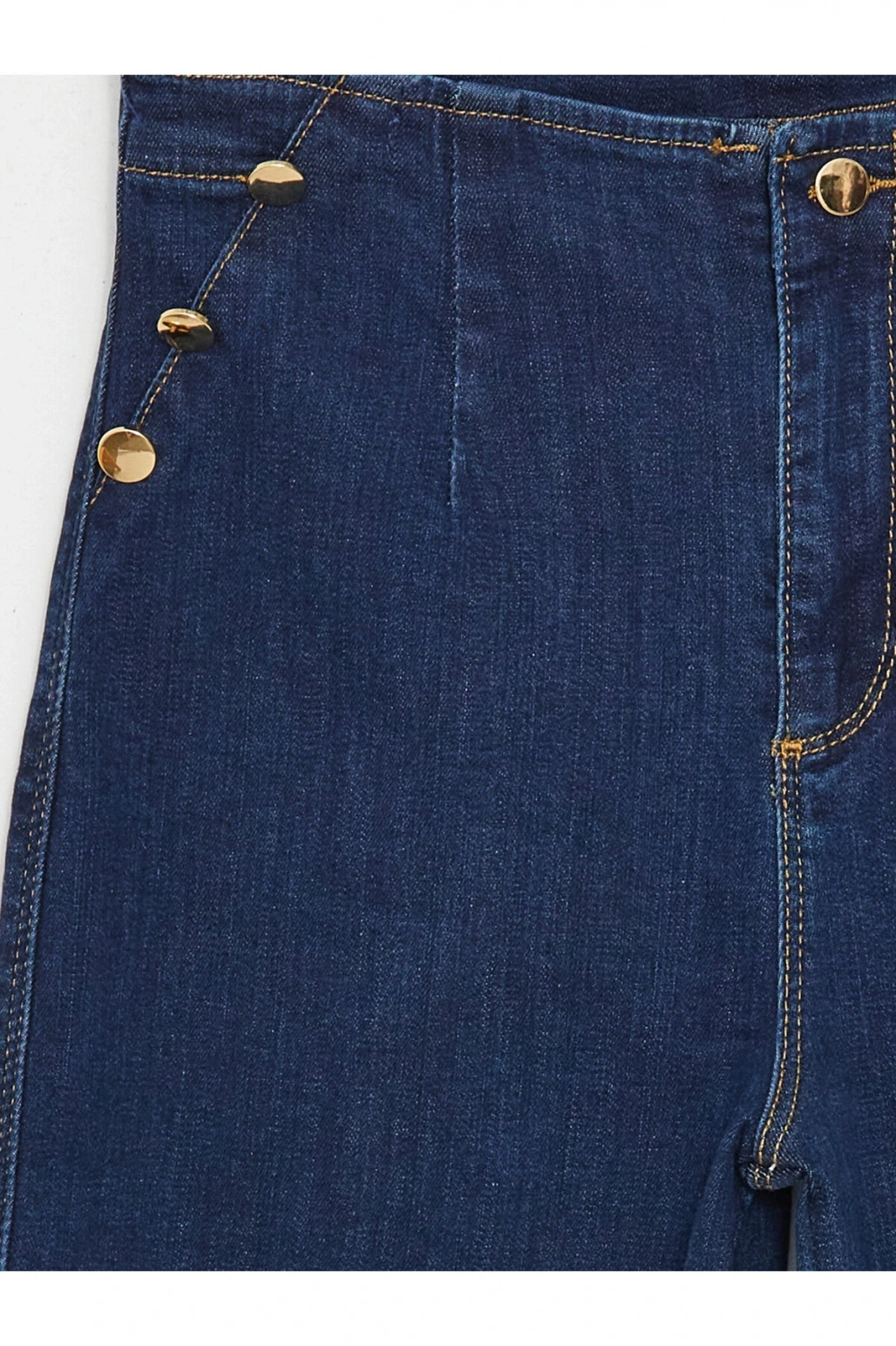 Wideleg Kız Çocuk Jean Pantolon