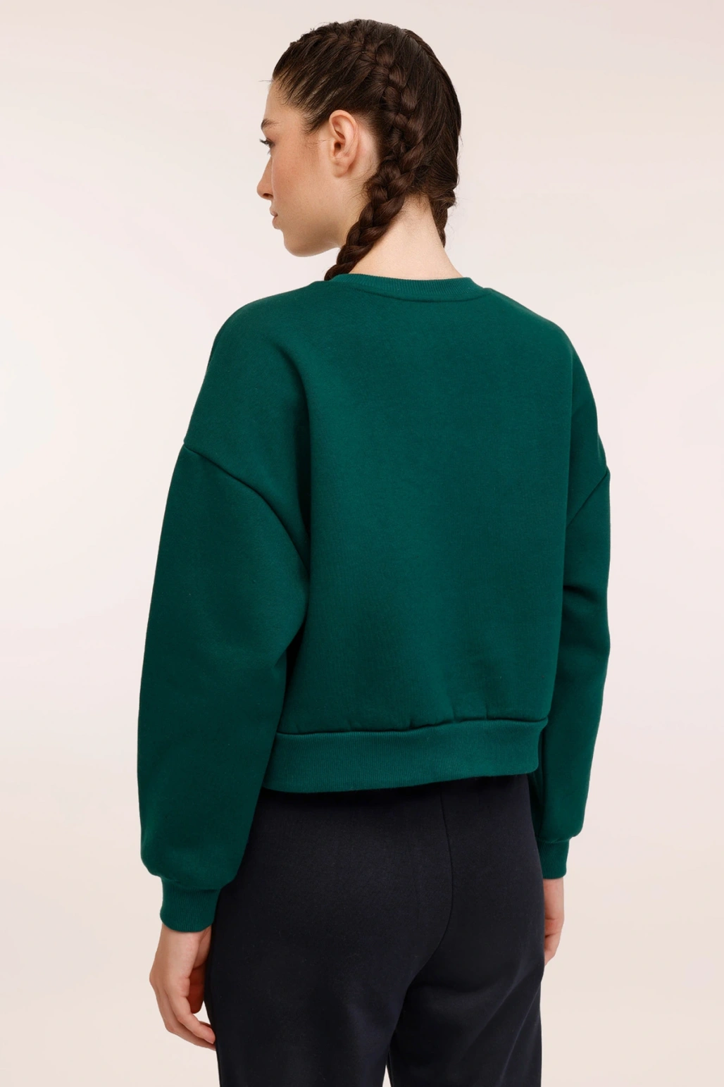 WL HOLLY 16BT102 4PR Yeşil Kadın Sweatshirt