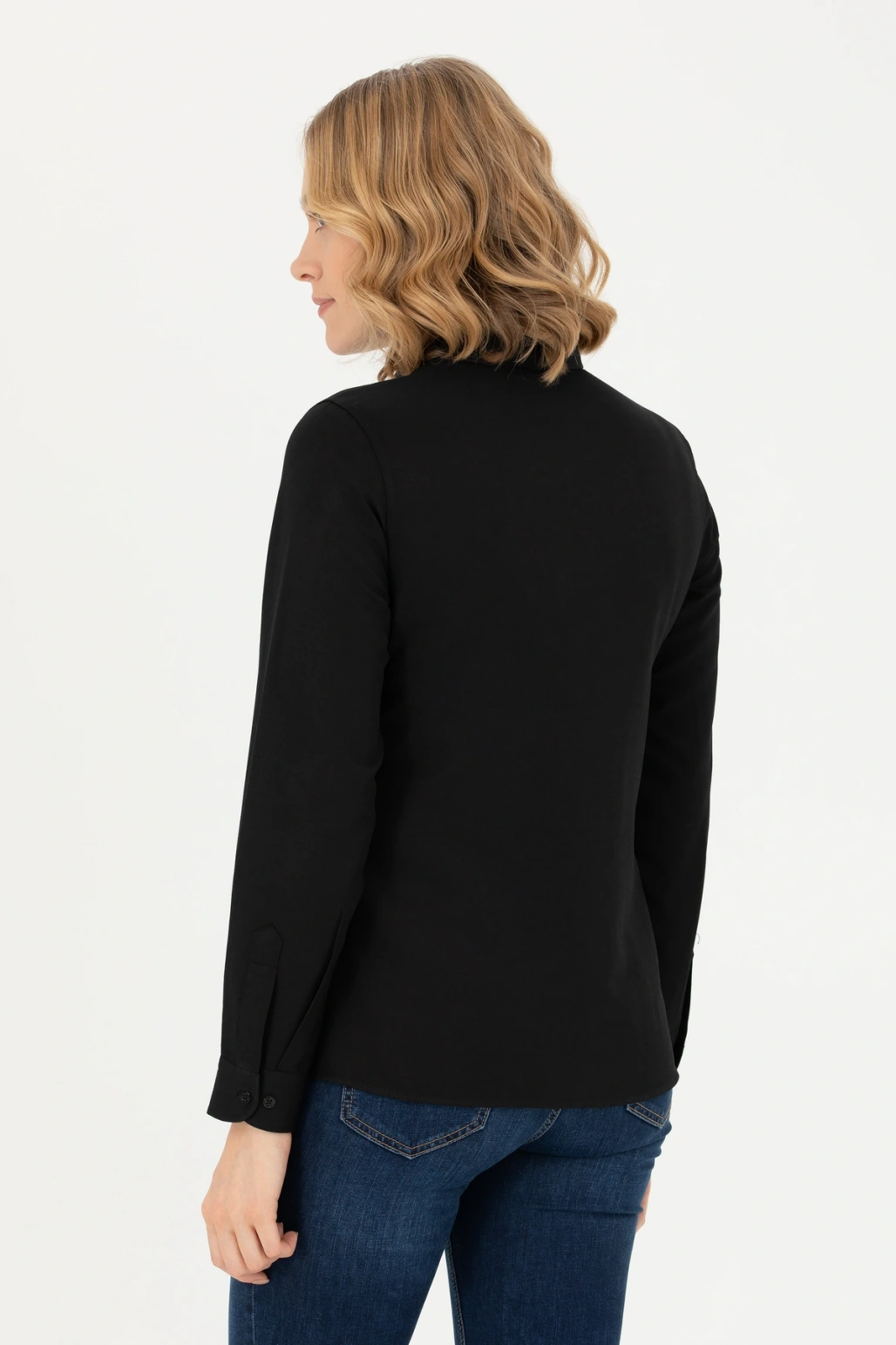 Woxcolor023k Us Polo Assn Kadın Gömlek 1677163 Siyah