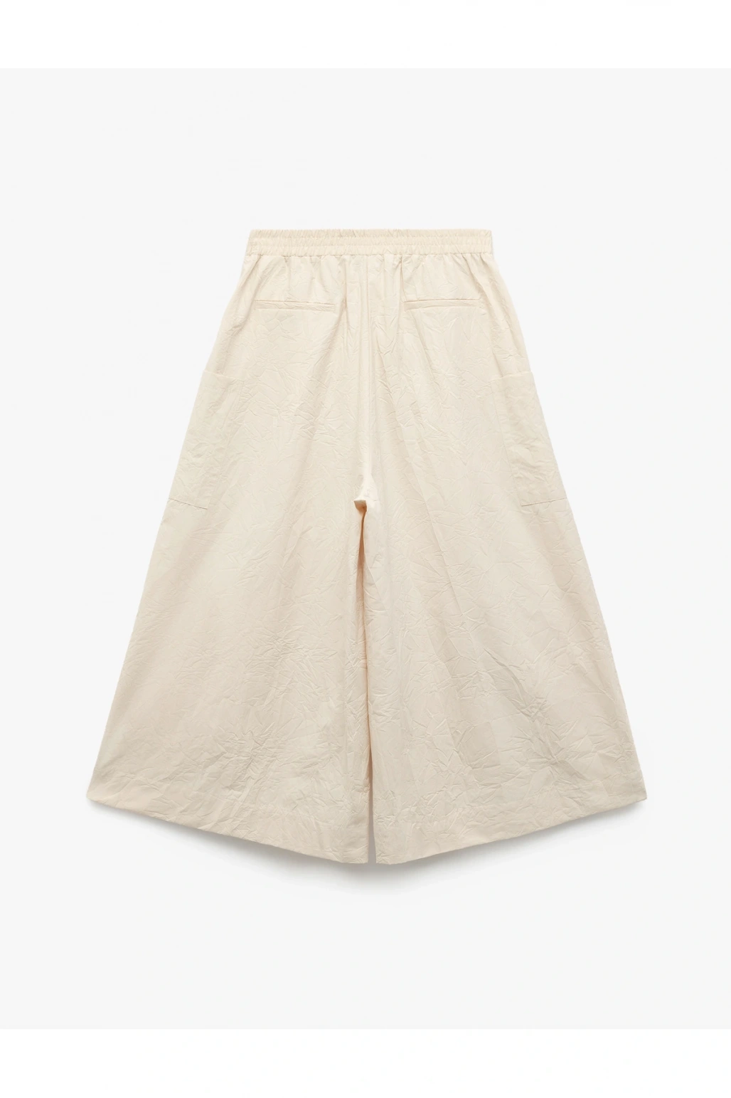 X Sima Tarkan - Rahat Kalıp Cepli Poplin Etek Pantolon