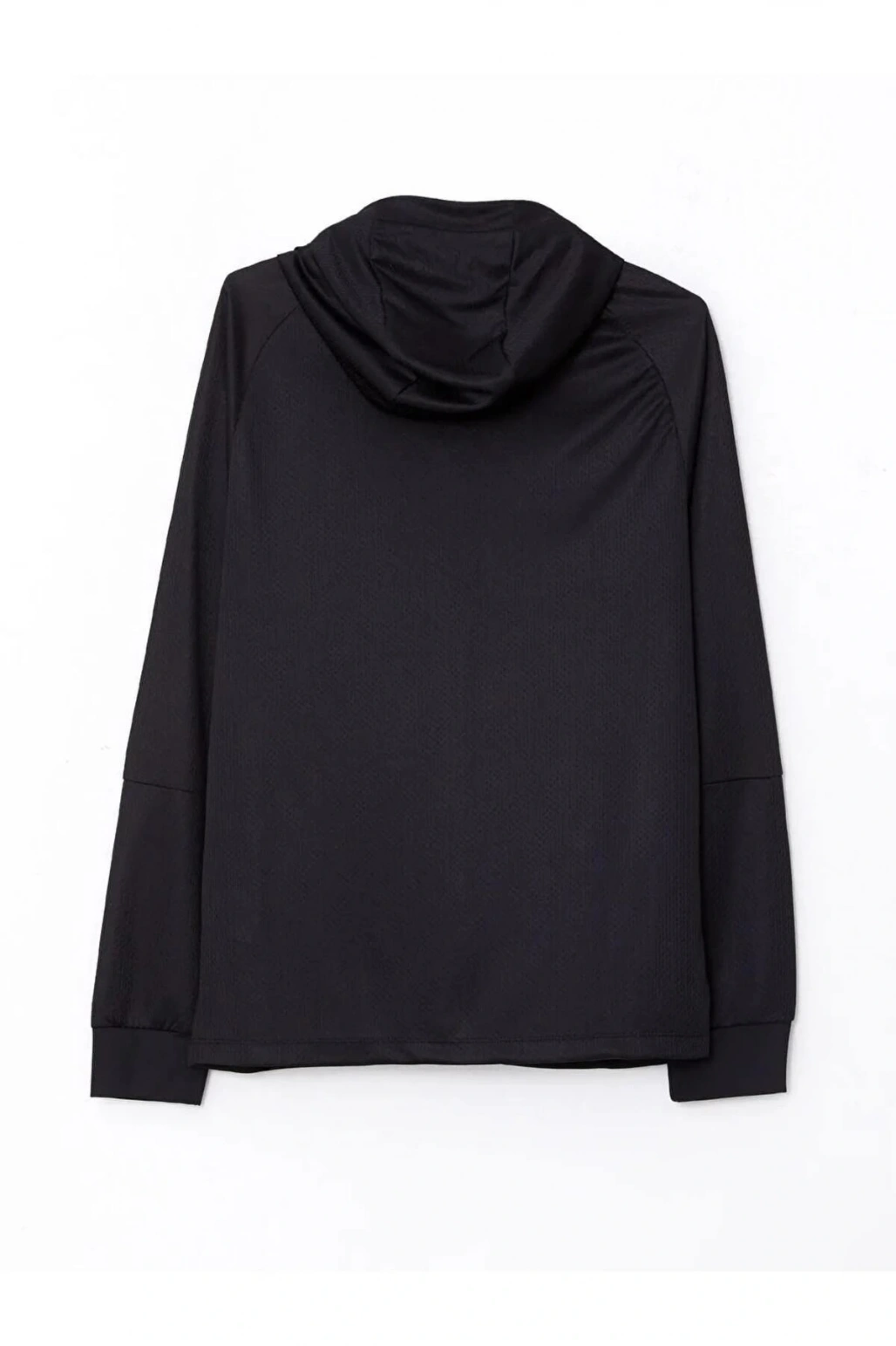 XSIDE ACTIVE Siyah Slim Fit Kapüşonlu Erkek Spor Hırka