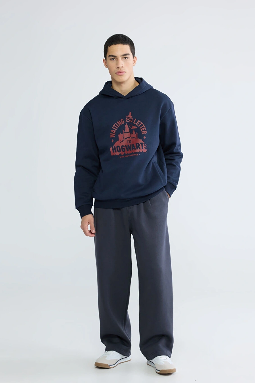 XSIDE Antrasit Rahat Kalıp Erkek Eşofman Altı