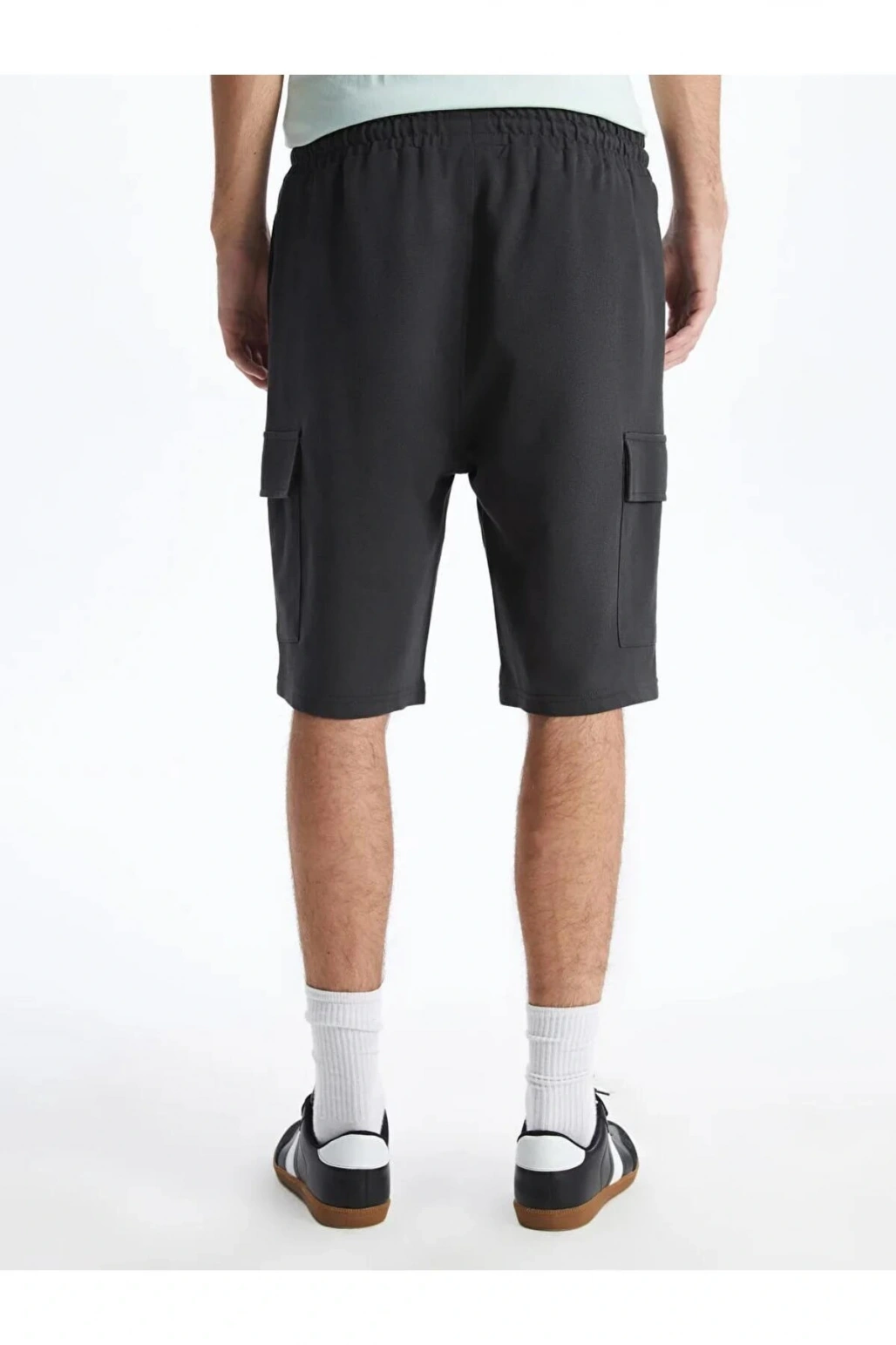 XSIDE Antrasit Slim Fit Erkek Kargo Şort